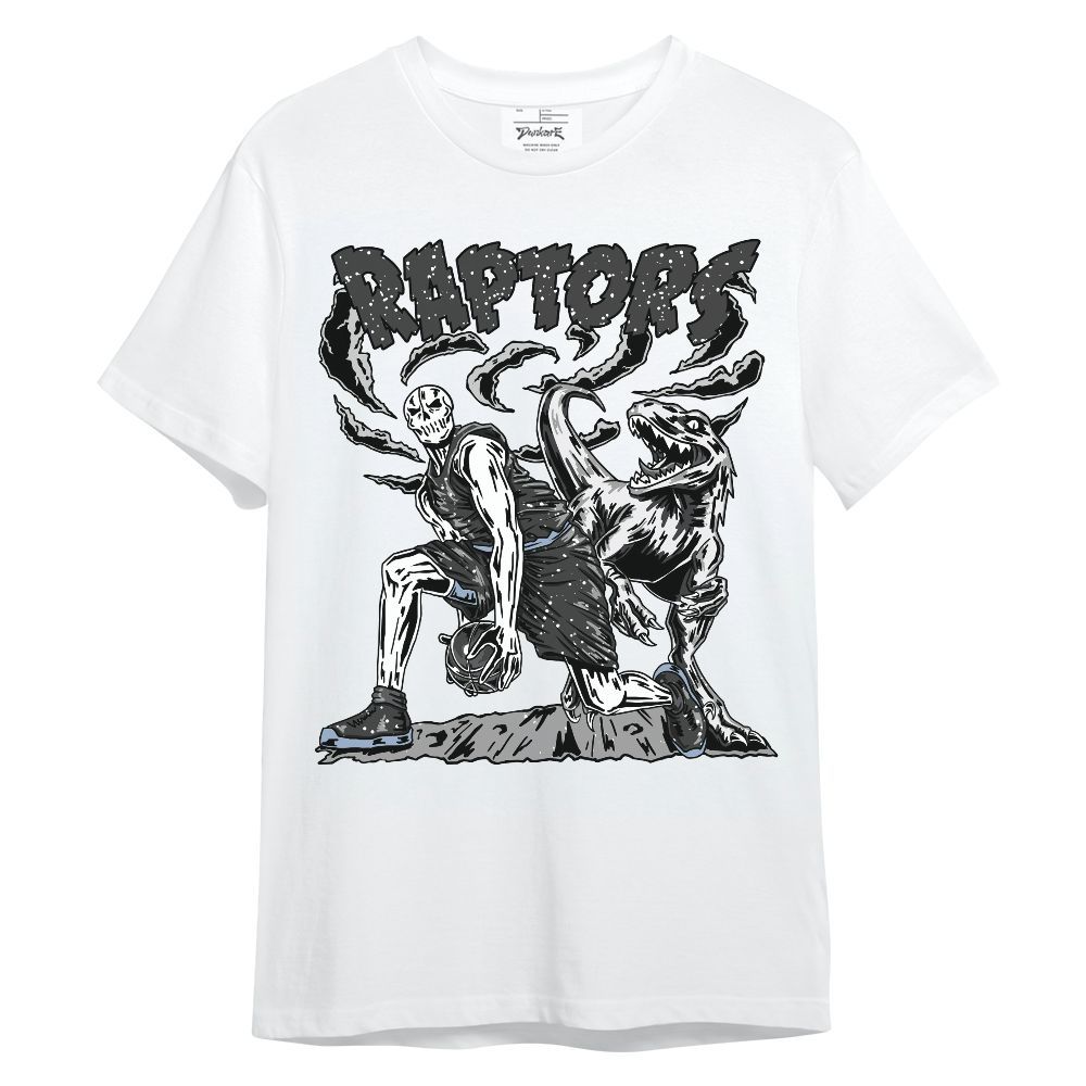 Shirt To Match Reverse Black White 6s - Raptors Skeleton Unisex Shirt