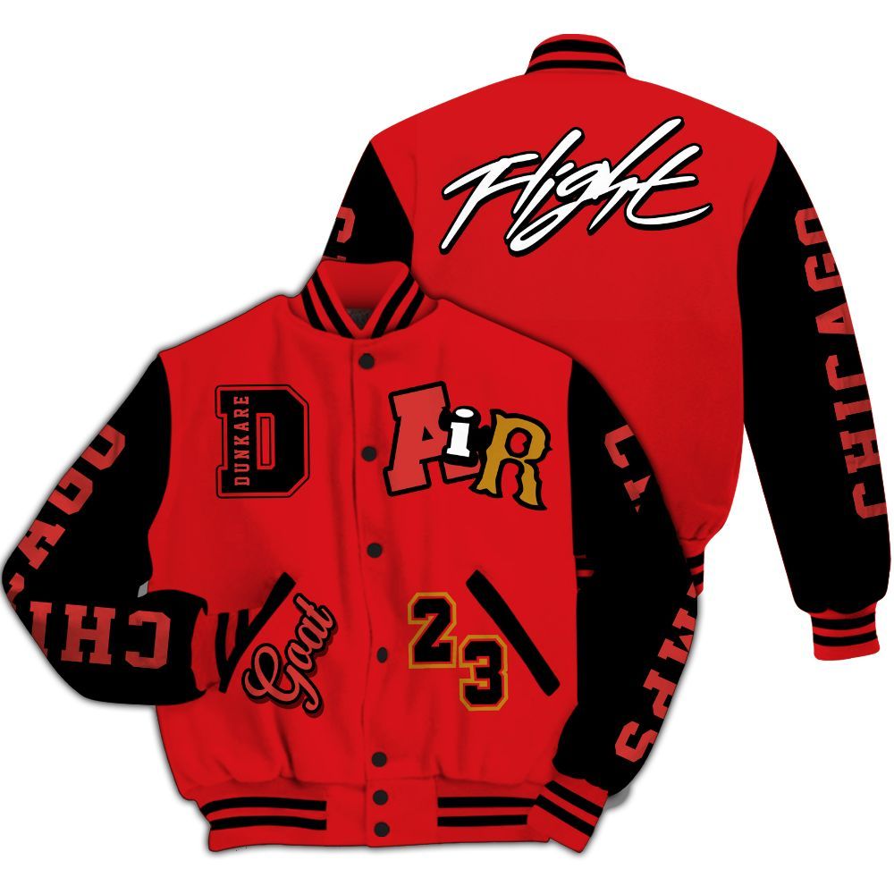 Varsity Jacket To Match Scoot Zeros Retro Portland - AIR Number 23 GOAT All Over Print