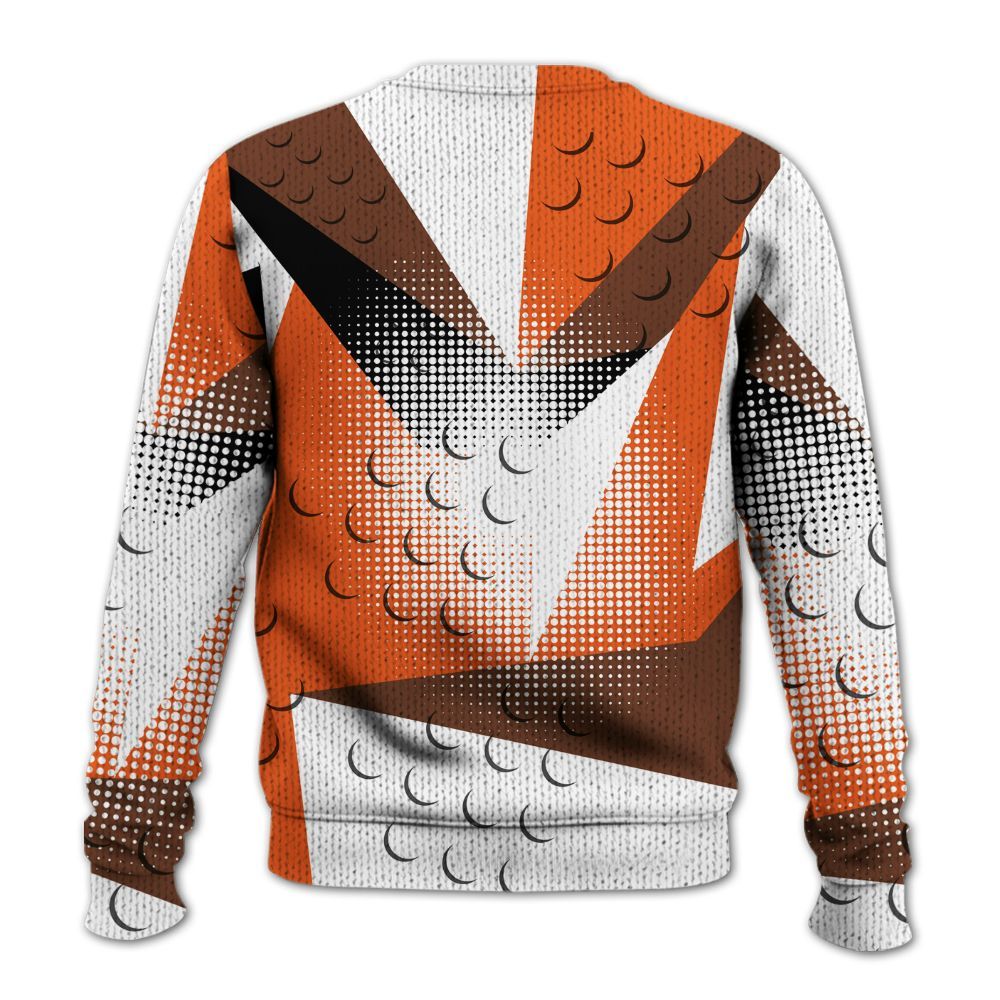 Knitted Sweater To Match High OG Starfish 1s - Poly Custom Name Number 23 5s