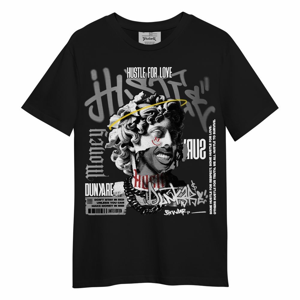 Shirt To Match Metallic Silver 14s - Hustles Streetwear Unisex Shirt