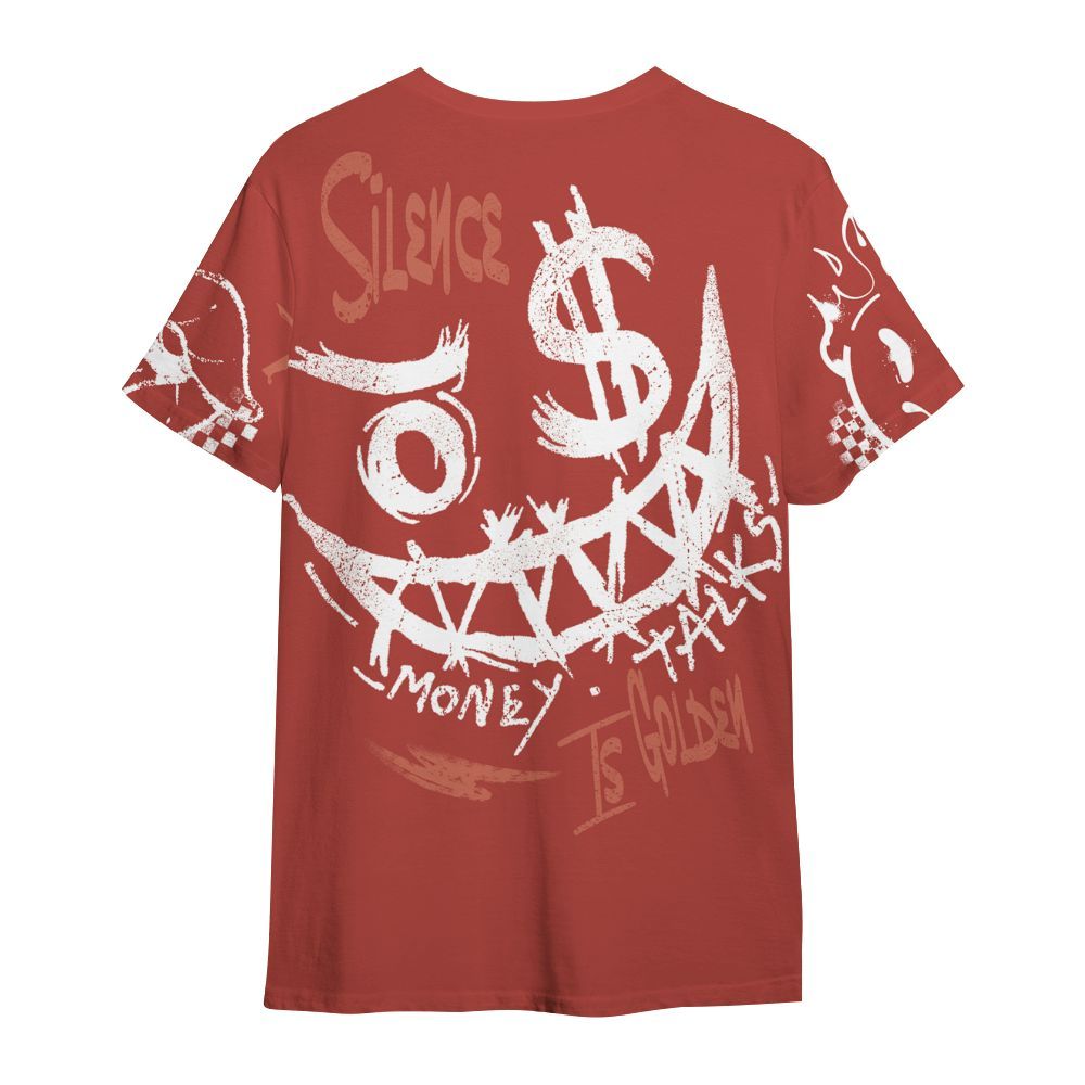 Shirt To Match Dune Red 13s - Mouth Burning Street Style All Over Print