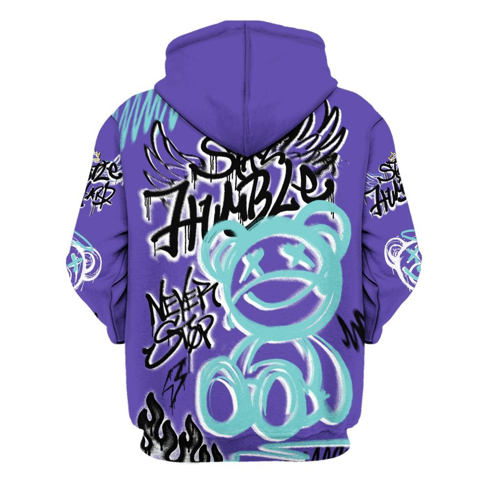 Hoodie To Match Low Hornets 1s - Humble Drip Streetwear Graffity All Over Print