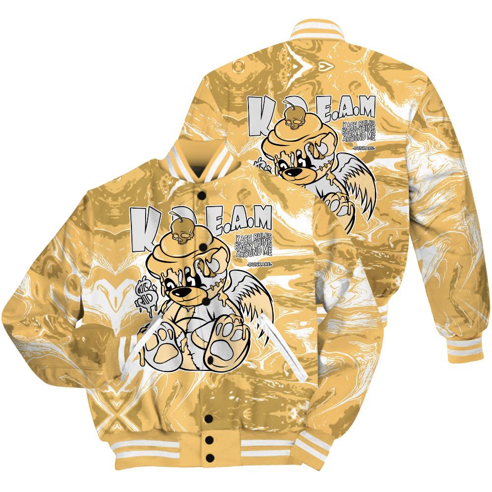 Varsity Jacket To Match Craft Paris 6s Shirt - Loot Bear Liquid All Over Print