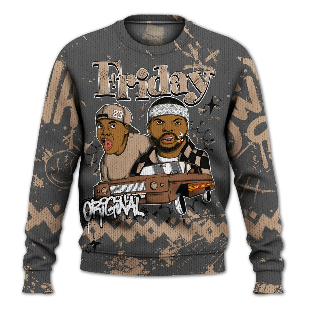 Knitted Sweater To Match Kobe 9 EM Mamba - Friday Sneaker Crayon