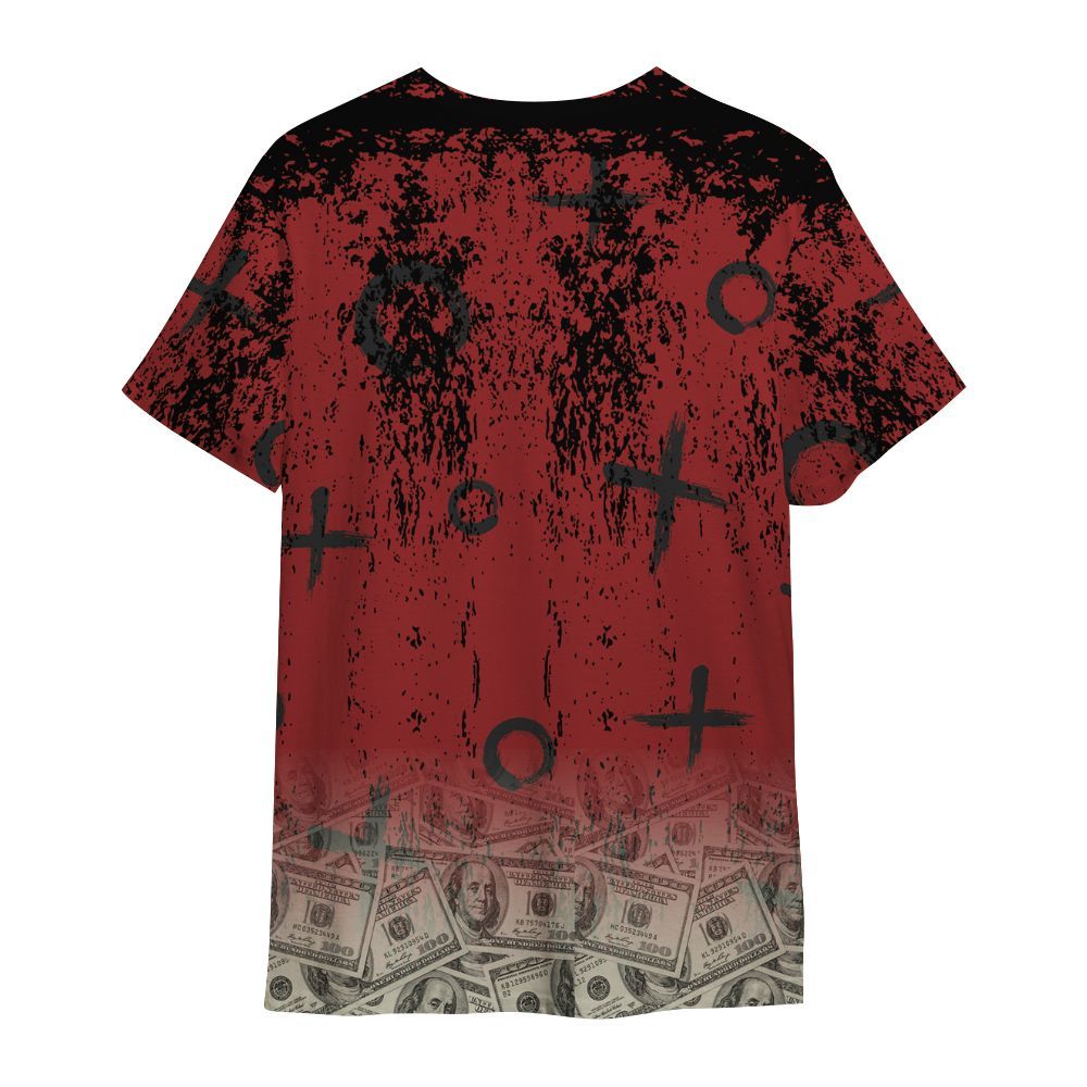 Shirt To Match High 85 Bred 1s - Selfmade Unique Grunge All Over Print