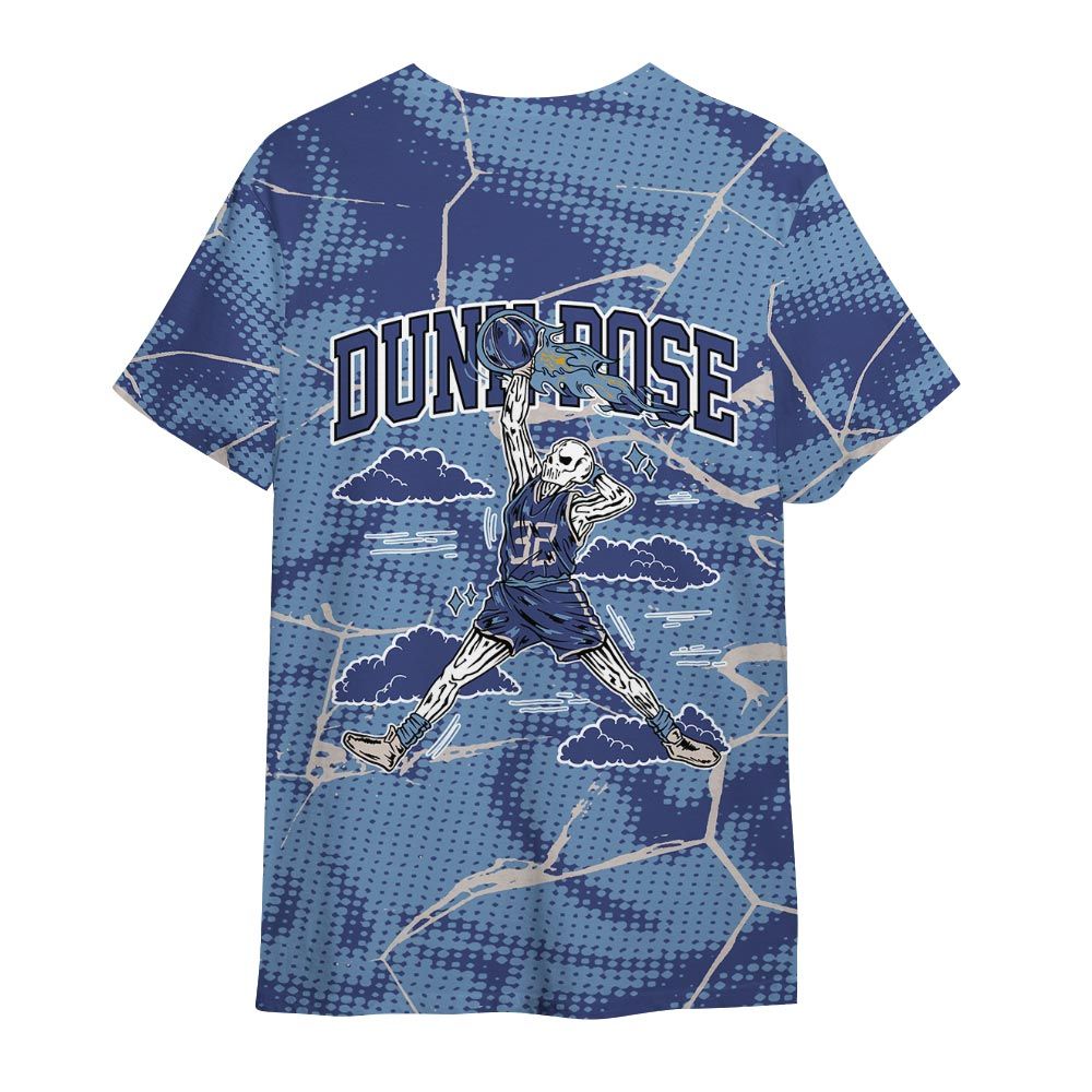 Shirt To Match High OG First In Flight 1s - Pose Skeleton Crack Shirt Unisex