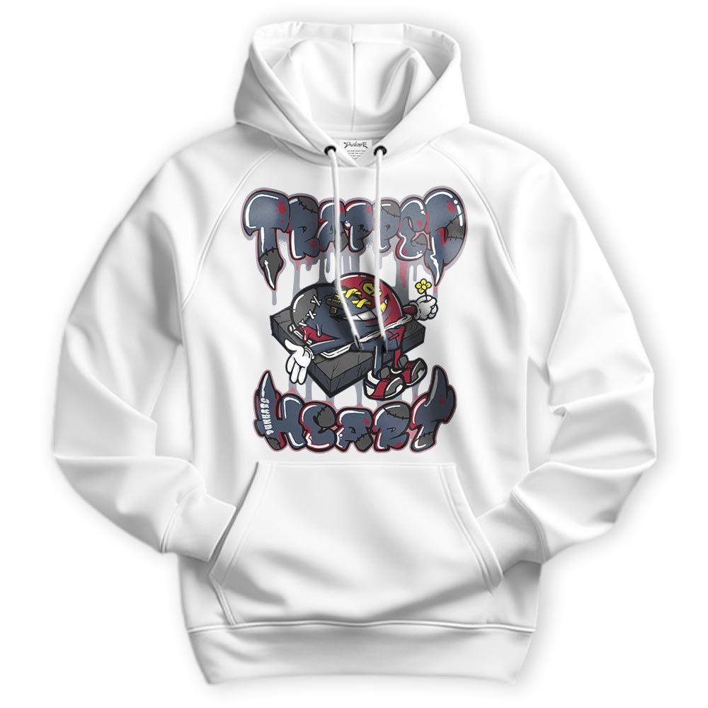 Sweatshirt To Match Retro Olympic 6s Hoodie - Trapped Heart Graphic Hoodie Unisex