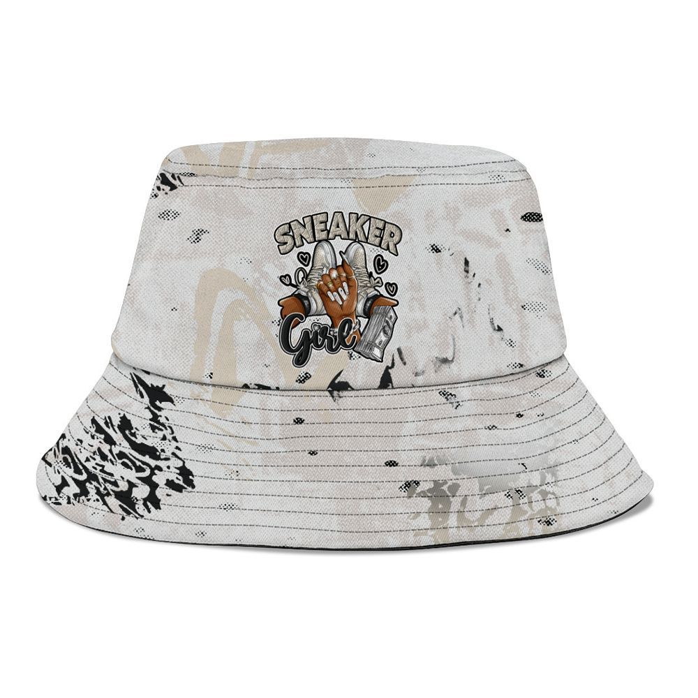 Bucket Hat To Match Retro Reverse Metallic 5s - Sneakerz Girlz Heart Grunge Graphic