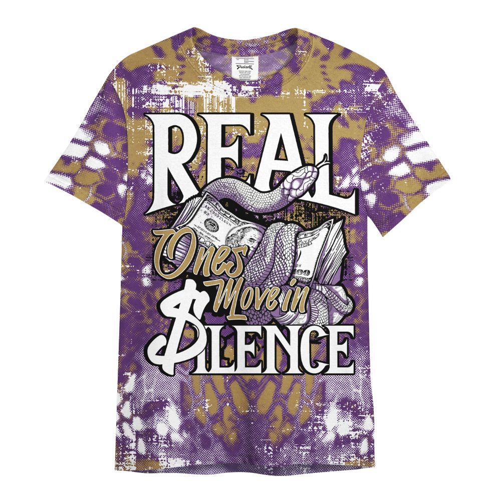 Shirt To Match Air Diamond Turf Ravens - Snake Move In Silence All Over Print