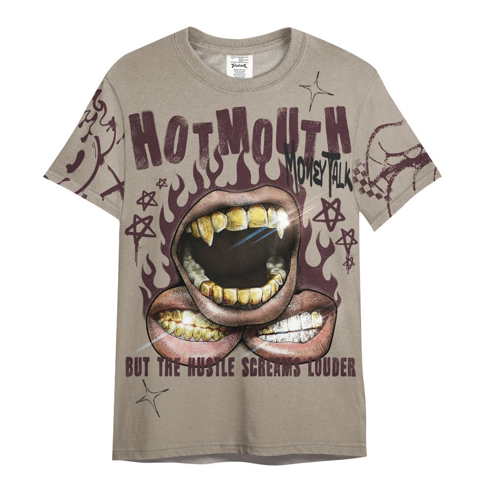 Shirt To Match AMM Retro Phantom 4s - Mouth Burning Street Style All Over Print