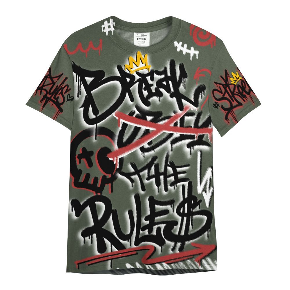 Shirt To Match Air Force 1 Low Year Of The Snake Shirt, Streetwear Break The Rules All Over Print