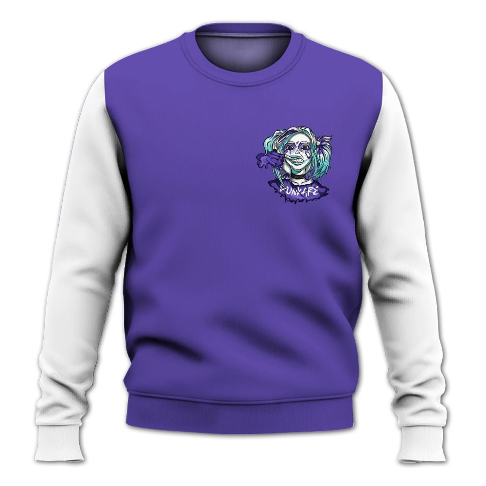 Sweatshirt To Match Low Hornets 1s - Custom Name Bad Girl HAHA All Over Print