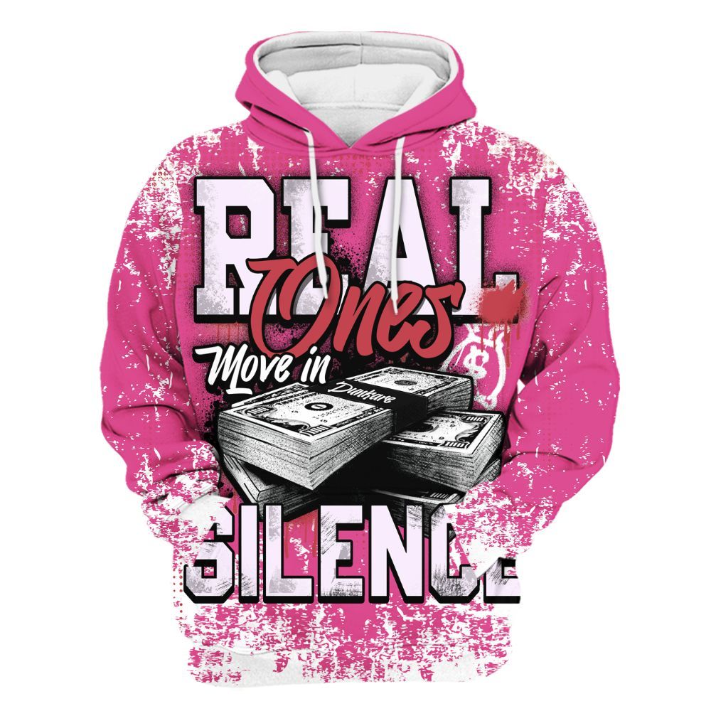 Hoodie To Match KD 4 Aunt Pearl - Move In Silence Money Street Retro All Over Print