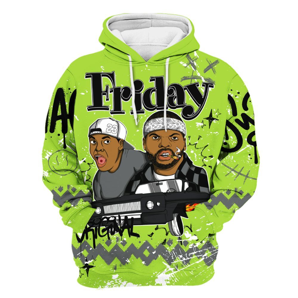 Hoodie To Match Air Max 95 Neon - Friday Sneaker Crayon All Over Print