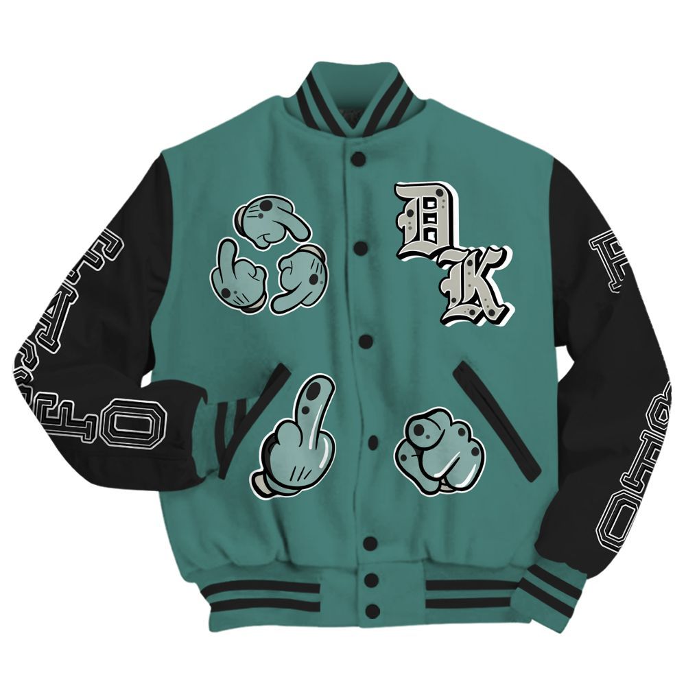 Varsity Jacket To Match Grandma's Driveway 4s - F Around Find Out Graphic All Over Print
