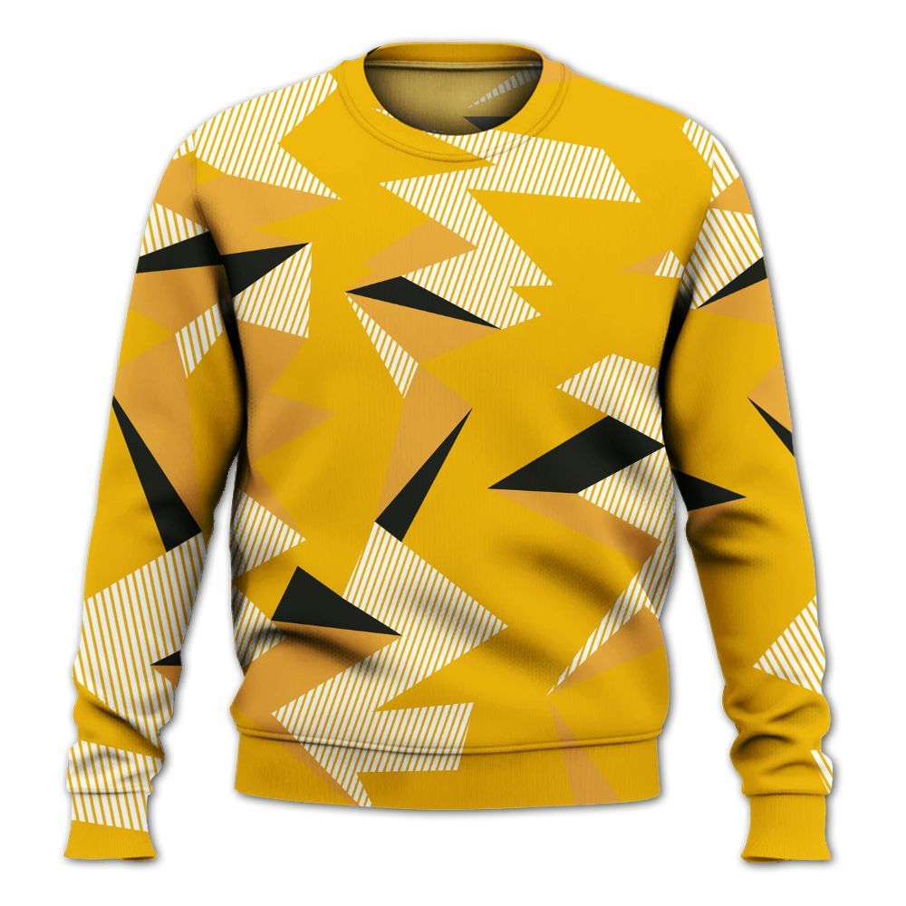 Sweatshirt To Match Del Sol 13s - Geometric Camouflage Pattern All Over Print