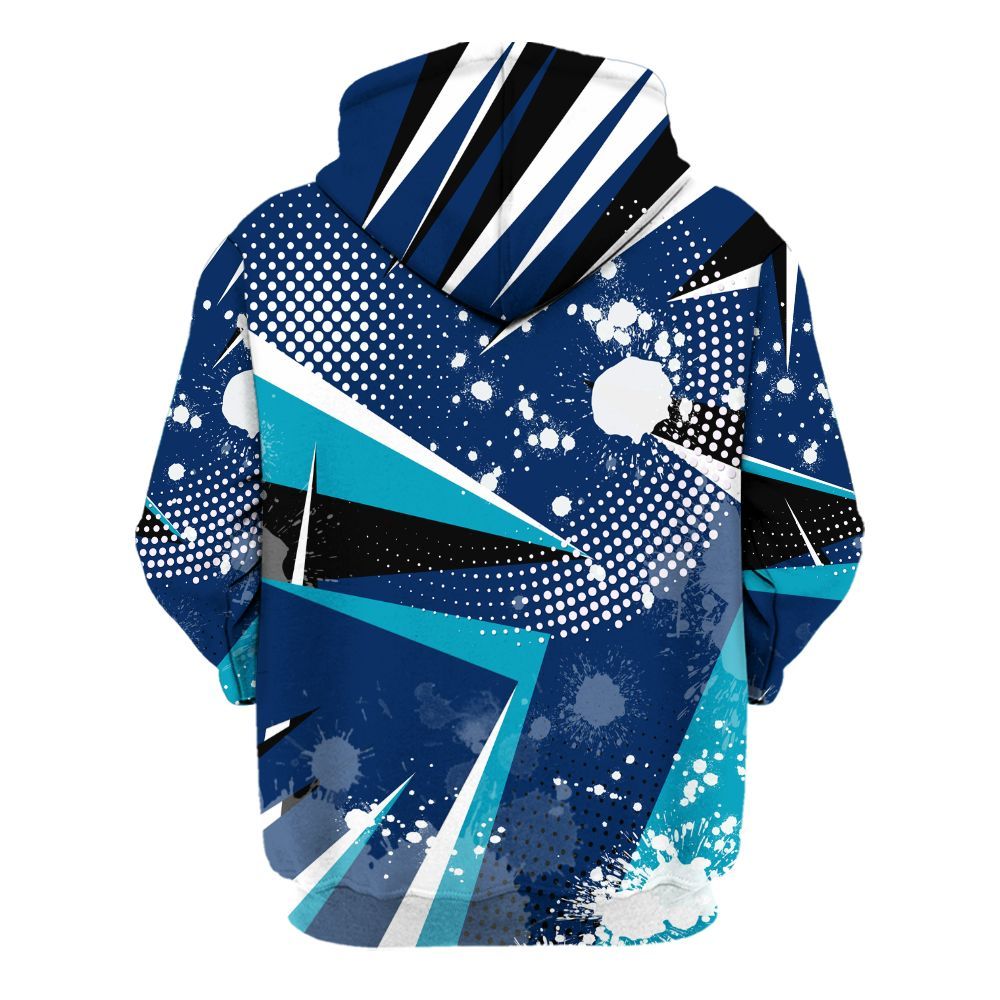 Hoodie To Match Kobe 5 X-Ray - Poly Trust No One Dripping All Over Print