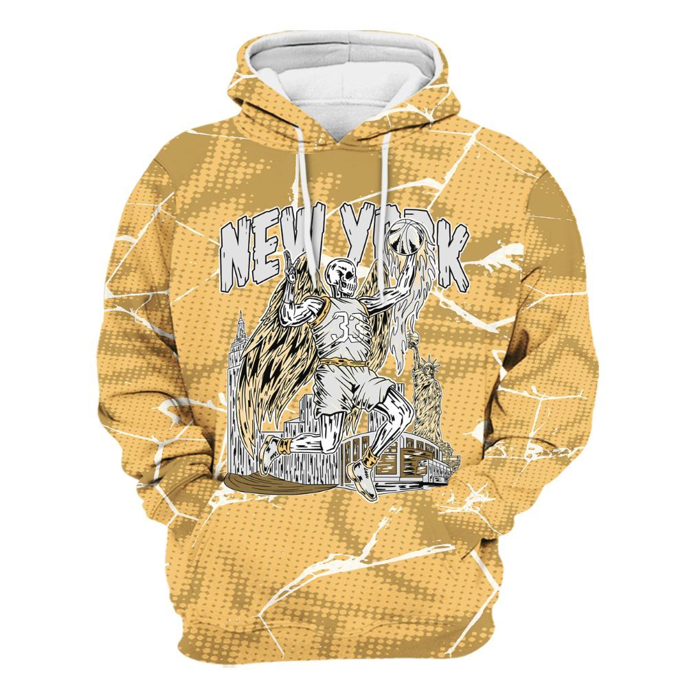 Hoodie To Match Craft Paris 6s - Ewing Era Skeleton Crack All Over Print