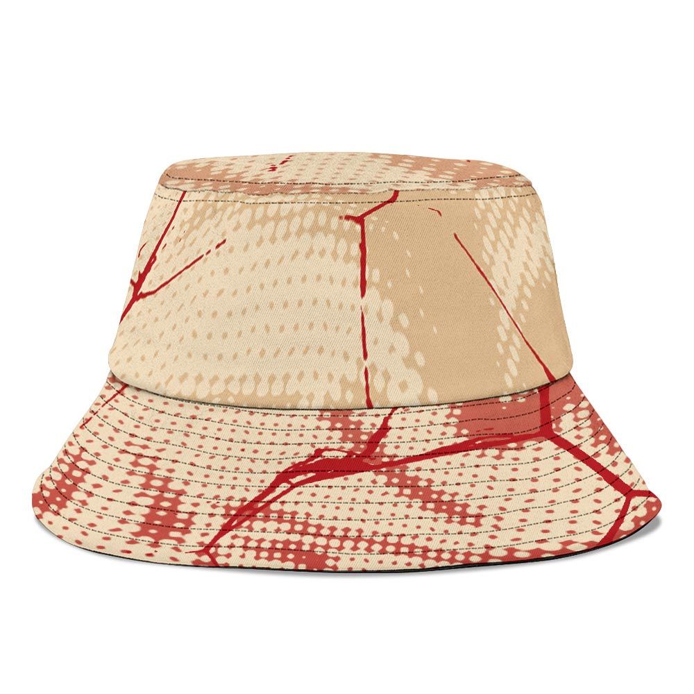 Bucket Hat To Match Dunk Low Strawberry Waffle Graphic, MOMM Skeleton