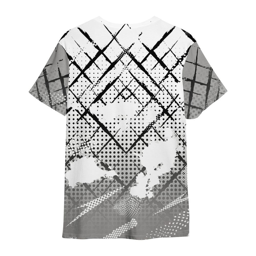 Shirt To Match OG Steel Grey 10s - Halftone Stand Business Dripping All Over Print