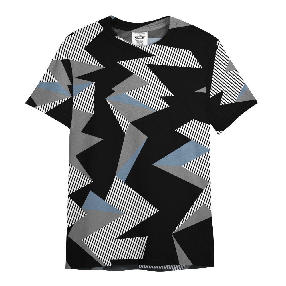 Shirt To Match Black Chrome 6s - Geometric Camouflage Pattern All Over Print