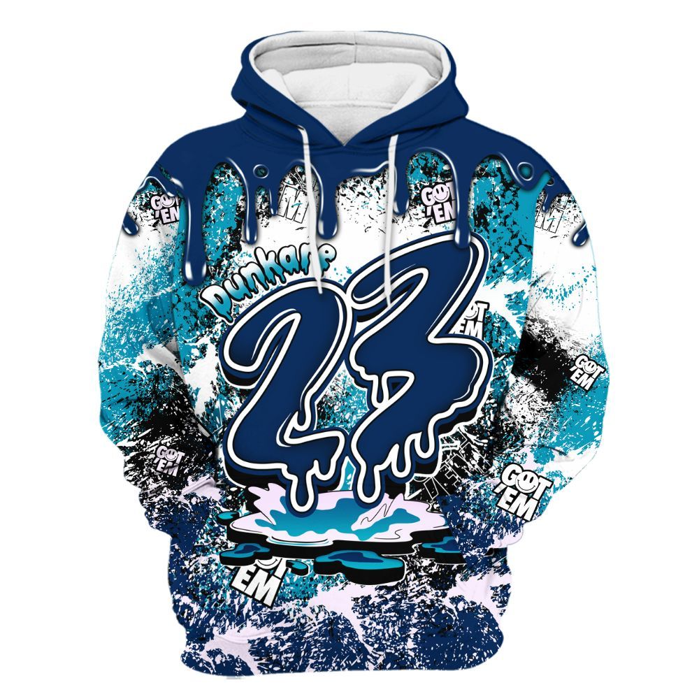 Hoodie To Match Kobe 5 X-Ray - Dripping 23 Drip All Over Print