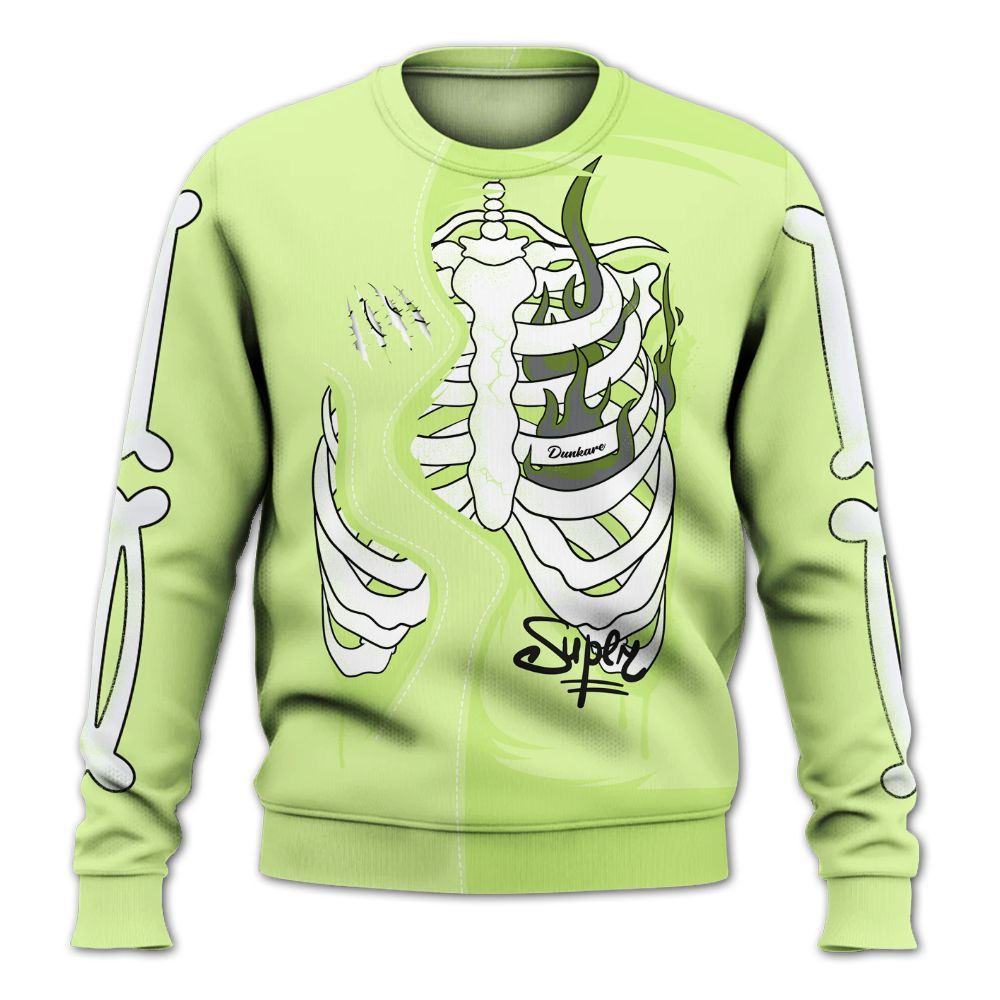 Sweatshirt To Match Smoke Grey Volt TR 1s - It's The Kick For Me All Over Print