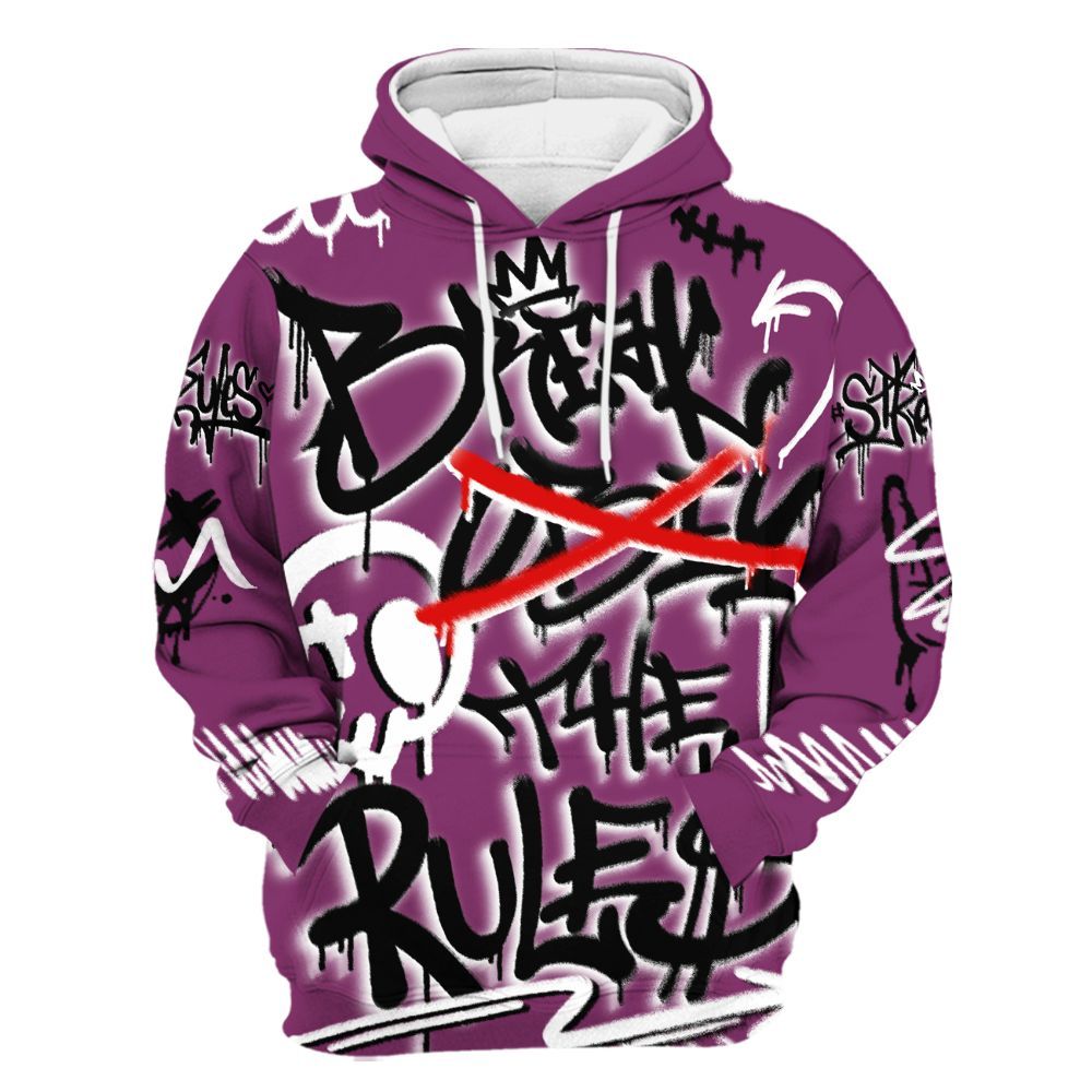 Hoodie To Match Air Max Sunder Gore Tex Bold Berry - Break Rules Streetwear All Over Print