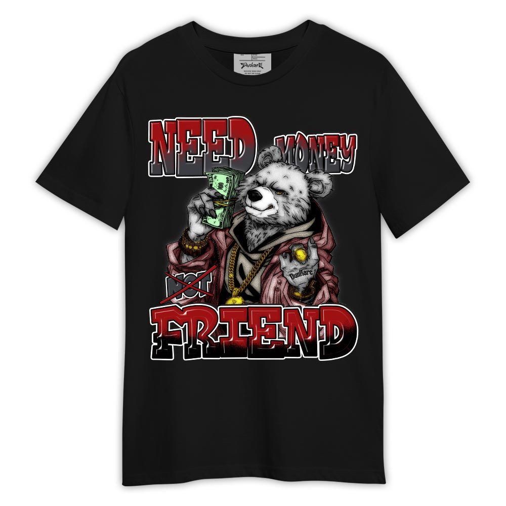 Shirt To Match Red Taxi 12s - Bear Need Money Shirt Outfit 12 Red Taxi 1405 HDT