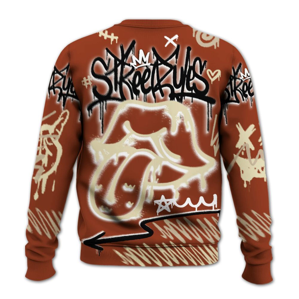 Sweatshirt To Match Retro Eastside Golf 12s - Break Rules Streetwear All Over Print