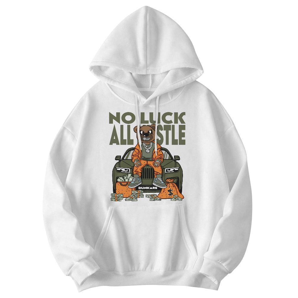 Sweatshirt To Match Olive 5s - So Unlucky Bear Graphic