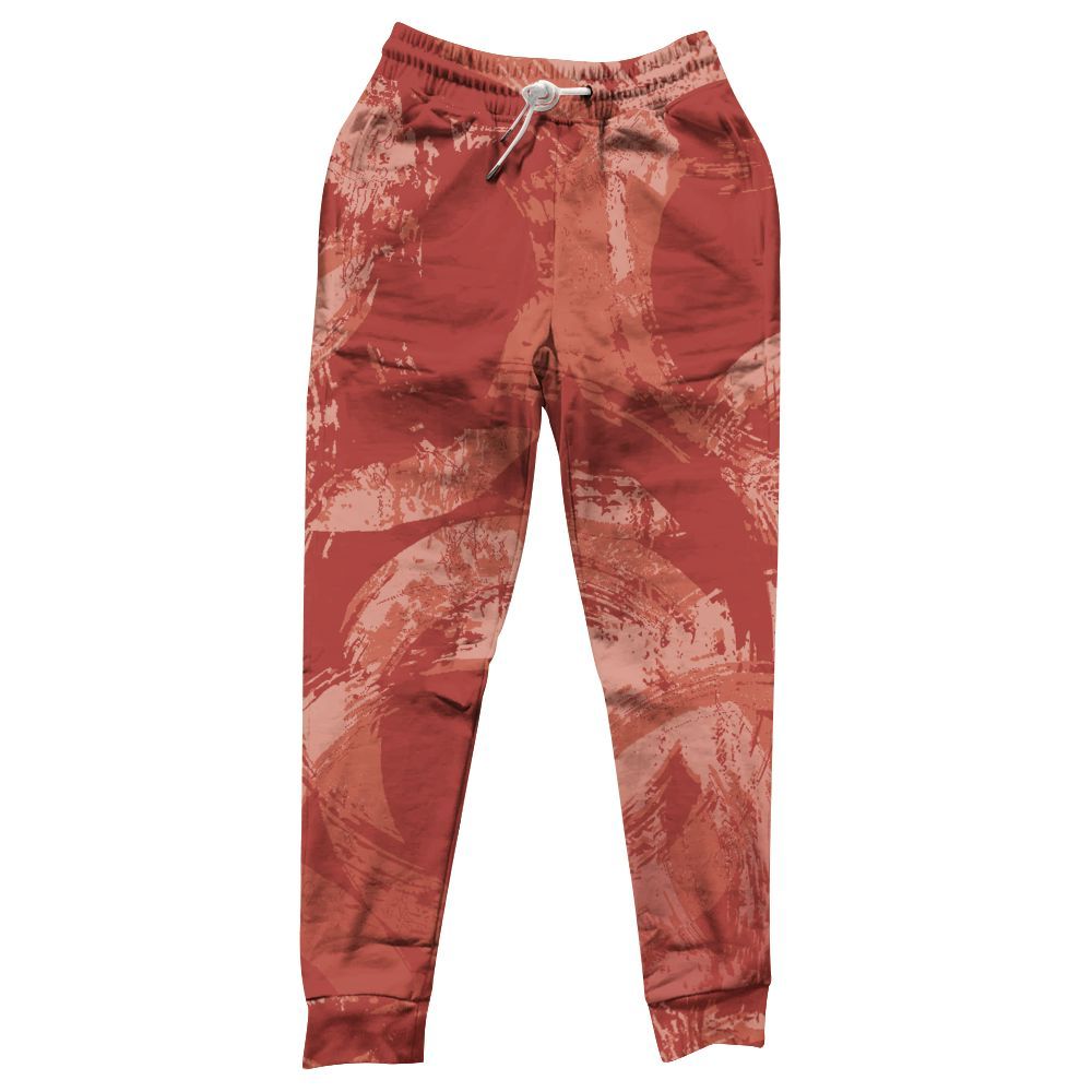 Sweatpant To Match Dune Red 13s - Circle Slpash All Over Print
