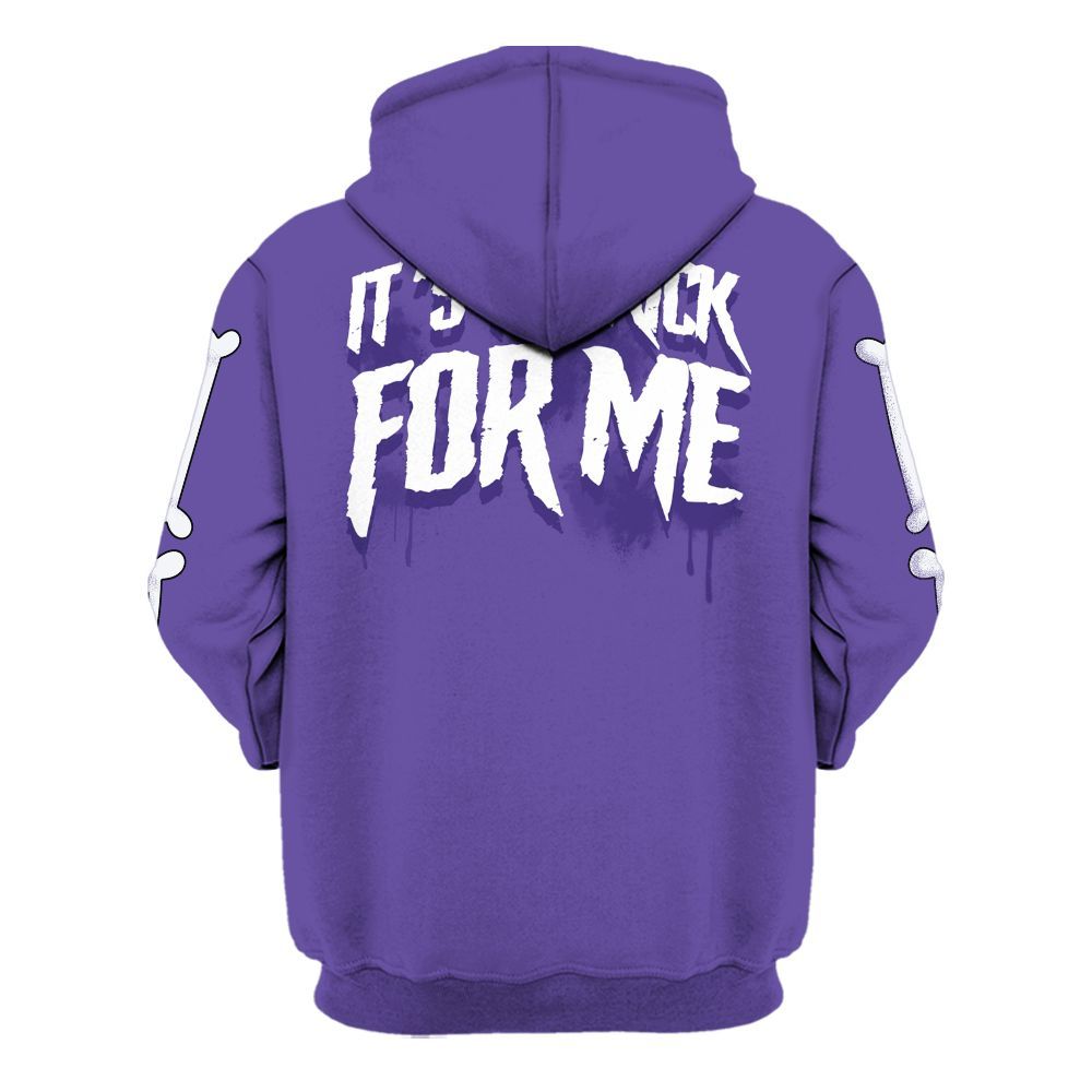 Hoodie To Match Air Max Waffle SP Voltage Purple - It's The Kick For Me All Over Print