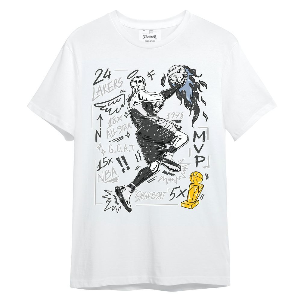 Shirt To Match Reverse Black White 6s - Superstars Skeleton Unisex Shirt