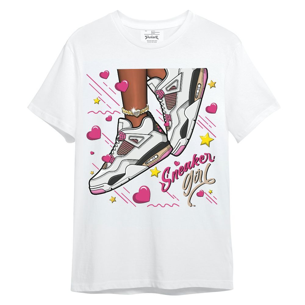 Shirt To Match Comic 4s - SNEAKER Girl Heart Flying Graphic