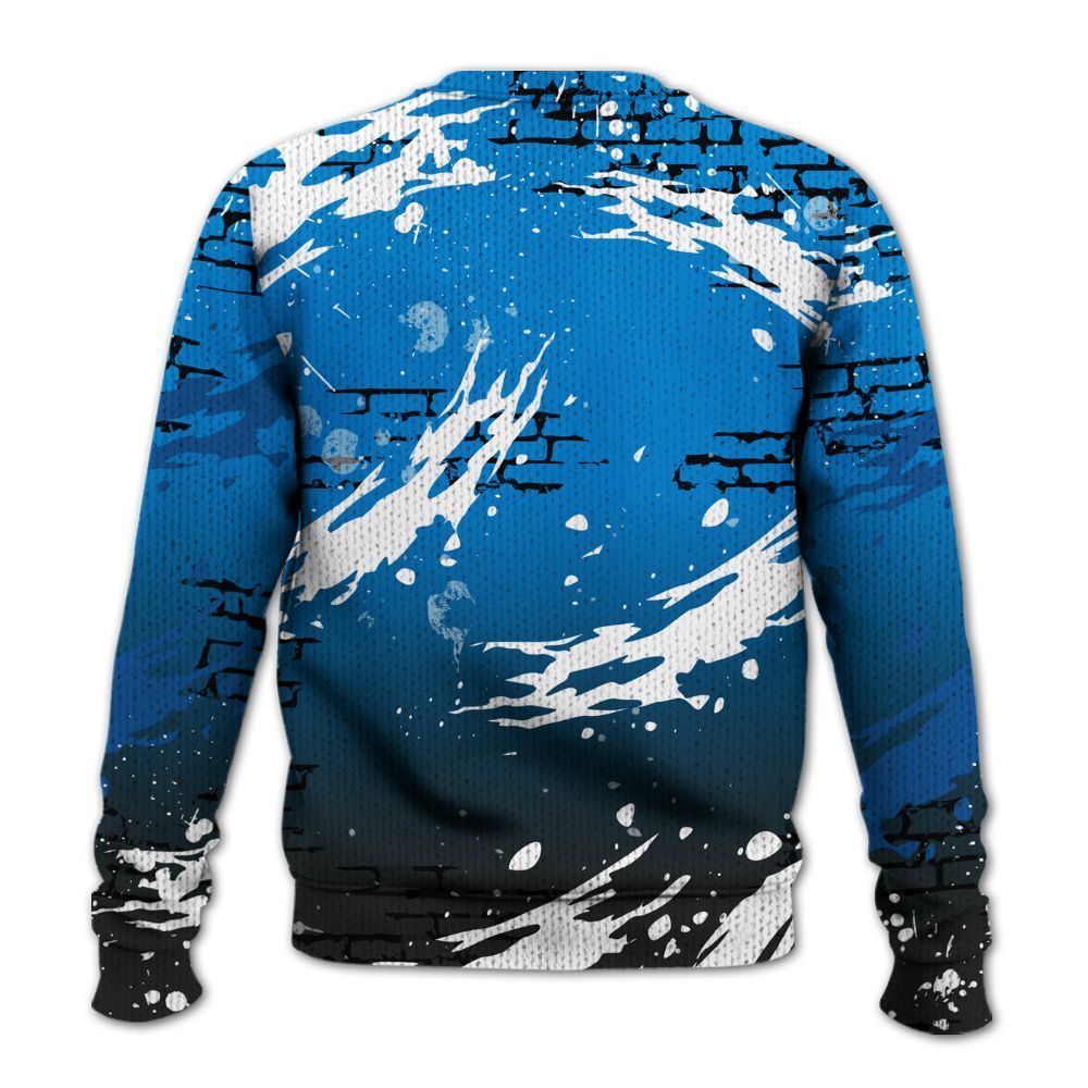 Sweater To Match High OG FragmentxULA White Black 1s - Values Of Loyalty Drip Graphic