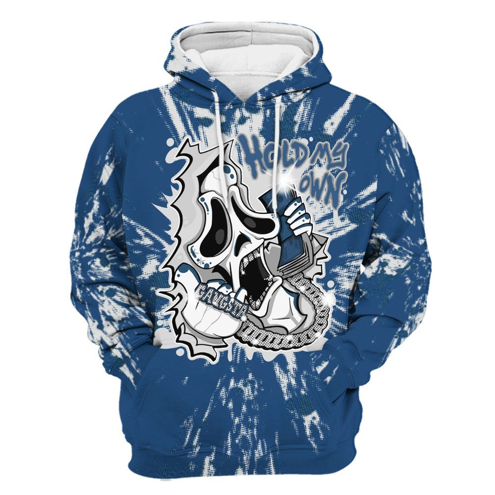 Hoodie To Match High OG Midnight Navy 1s - Hold My Own Graphic Halloween All Over Print