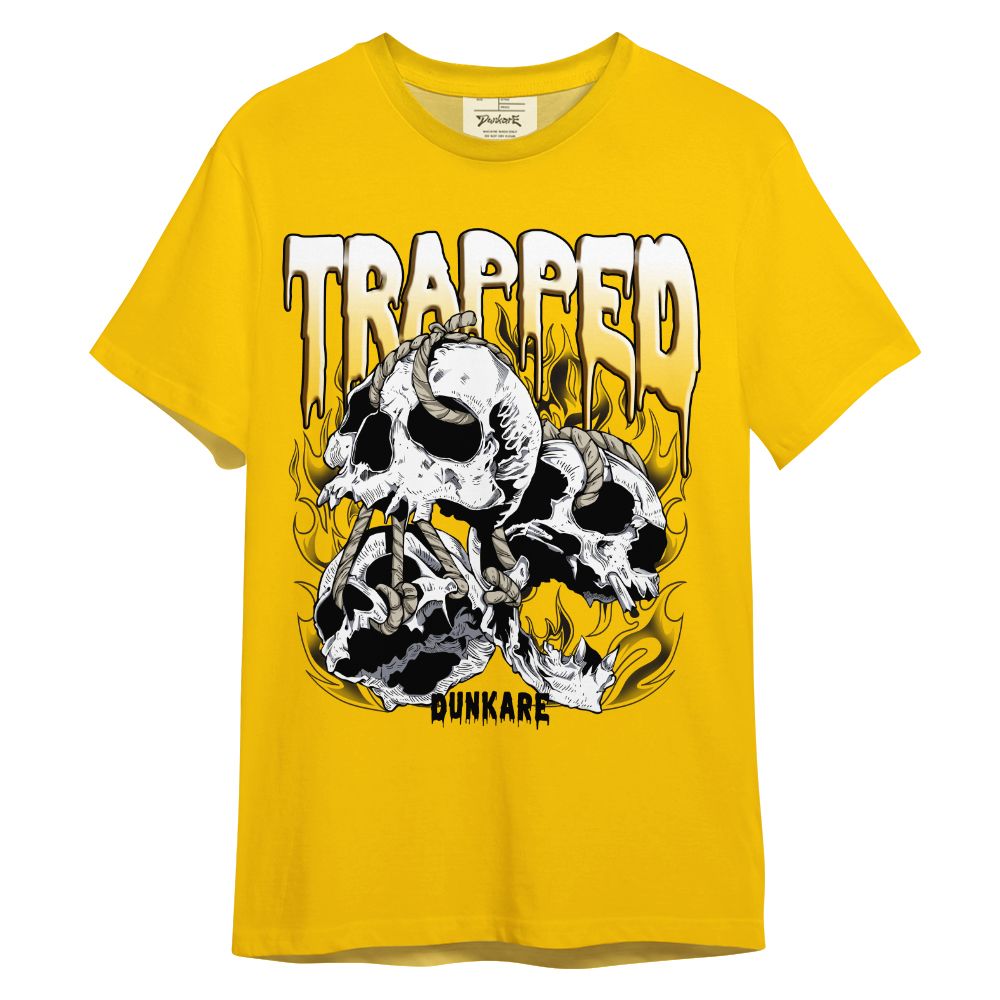Dunkare Vivid Sulfur T-Shirt Trapped, Vivid Sulfur 4s T-Shirt, To Match Sneaker Vivid Sulfur 4s, NMP