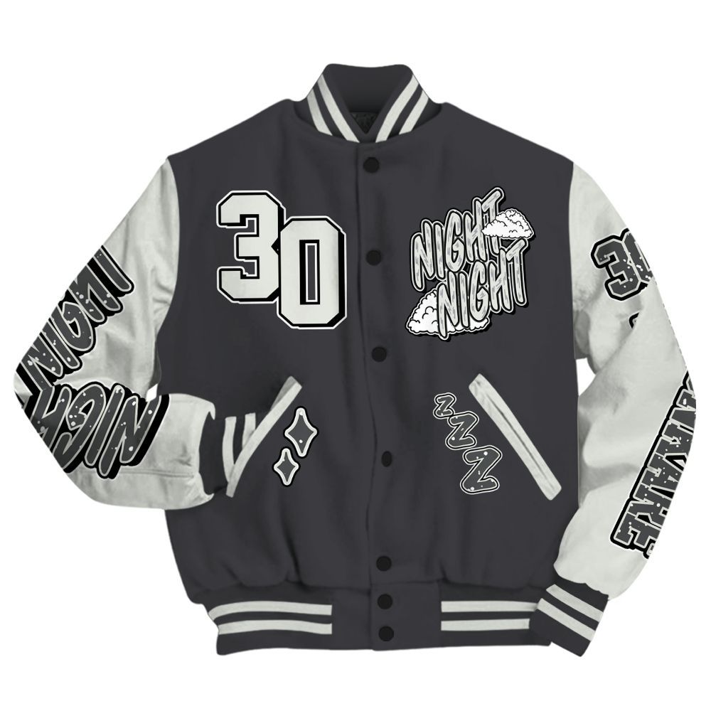 Varsity Jacket To Match Fear 4s - Seeya Skeleton All Over Print