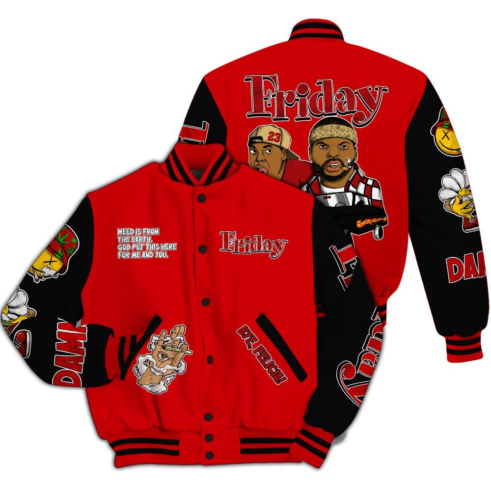 Varsity Jacket To Match Ja 2 Halloween - Friday Sneaker Stress Style All Over Print