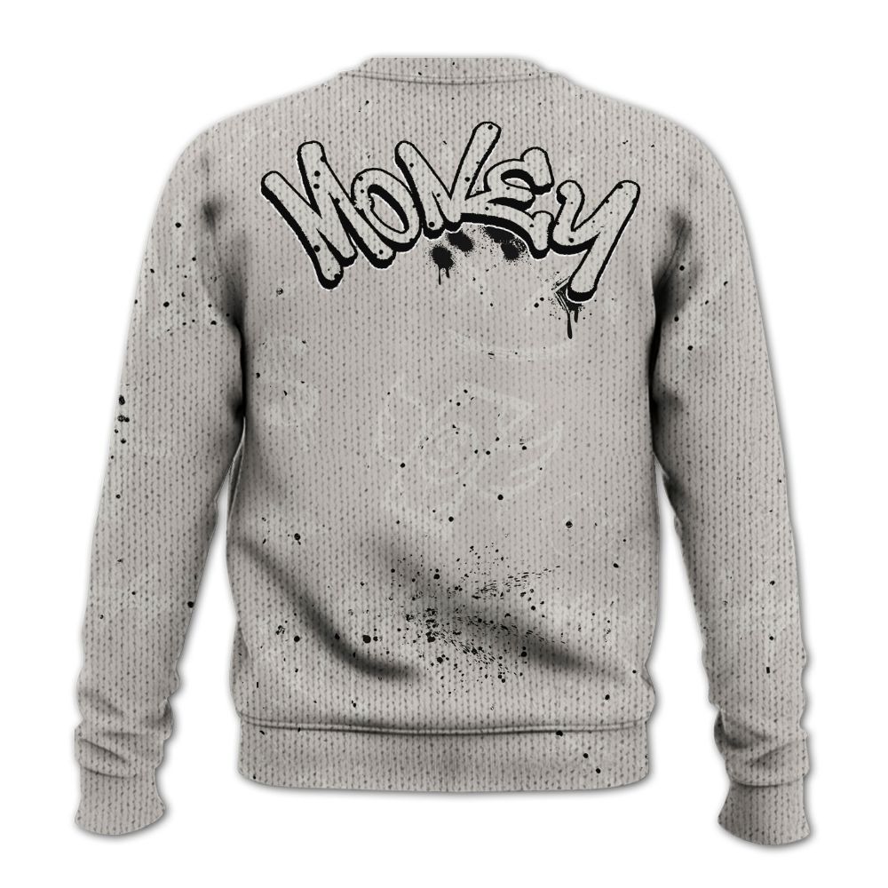 Sweater To Match The Classic 40s - Everybody Paid In Full Crayon Graphic