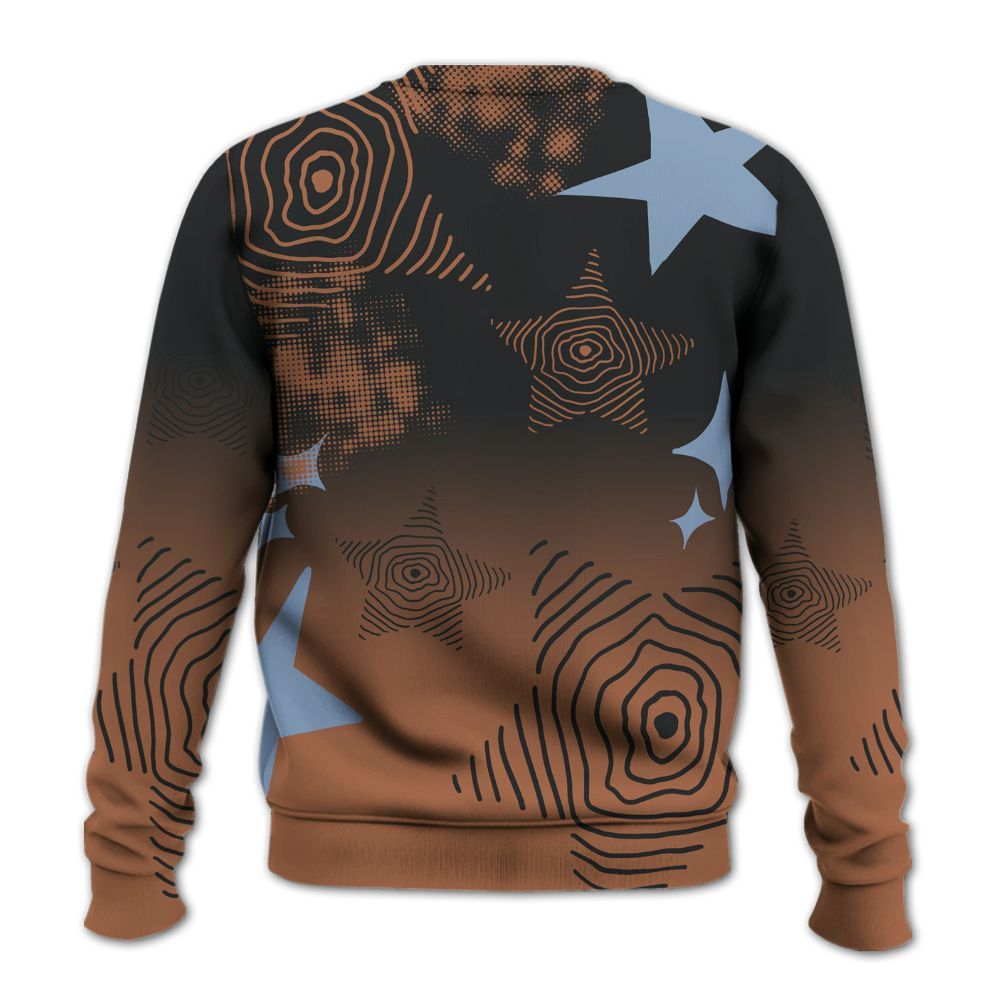 Sweatshirt To Match Air Foamposite Metallic Copper - Sneakerz Girlz Unique Starz All Over Print