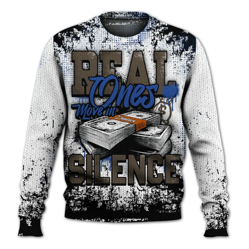 Knitted Sweater To Match Palermo GS League - Move In Silence Money Street Retro