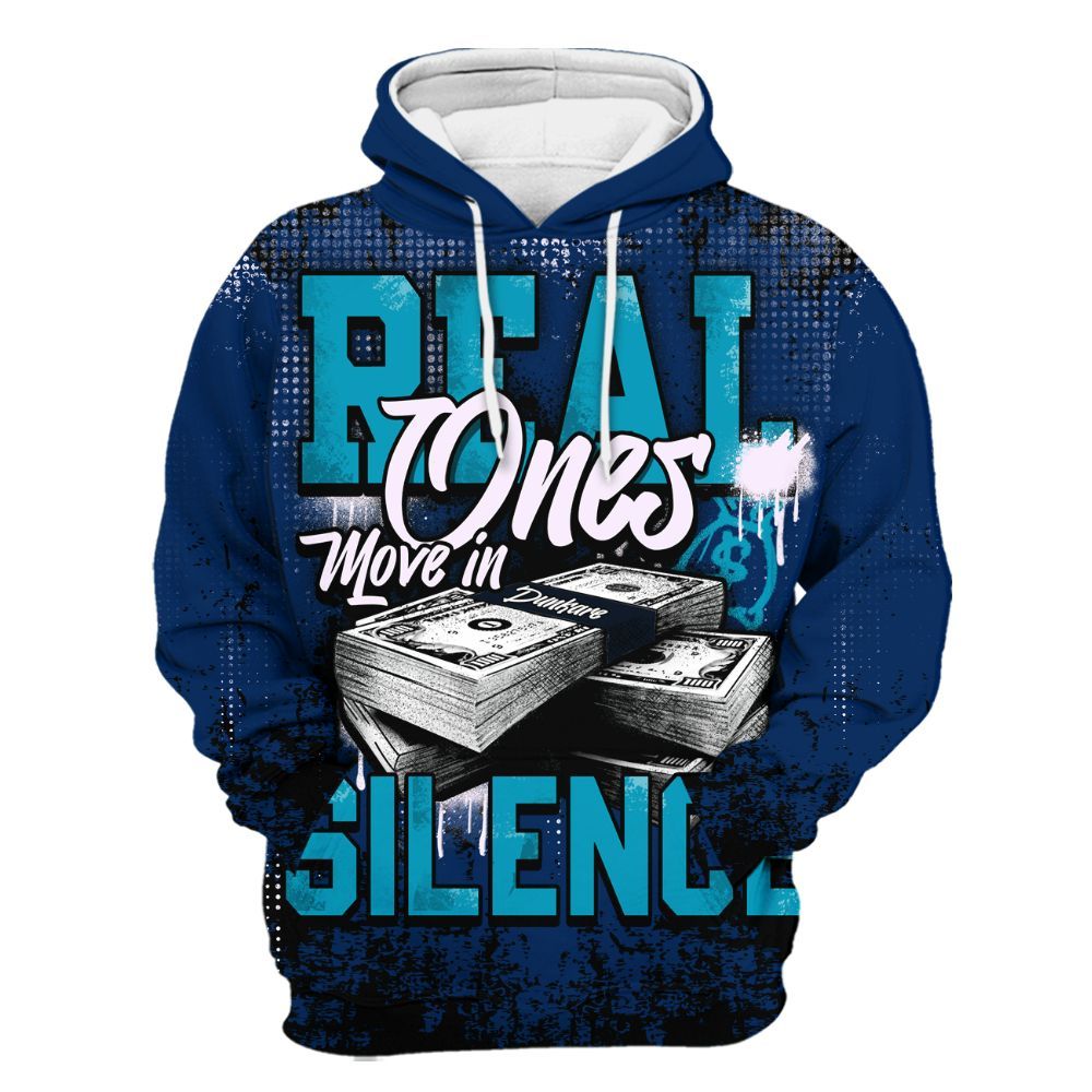 Hoodie To Match Kobe 5 X-Ray - Move In Silence Money Street Retro All Over Print