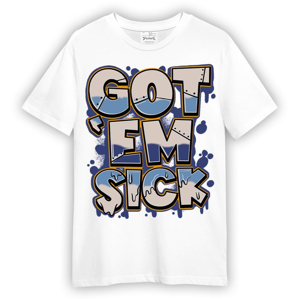 Shirt To Match High OG First In Flight 1s - Gotten 'Em Sick Graphic Shirt Unisex