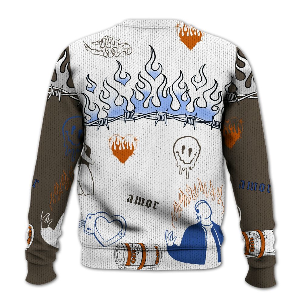 Knitted Sweater To Match Palermo GS League - Snake Trust No One