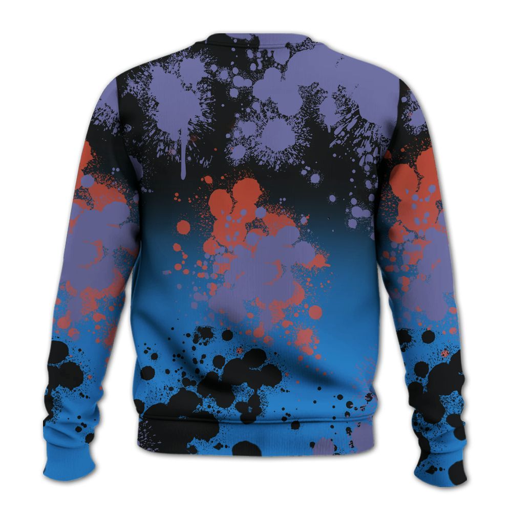 Sweatshirt To Match Hi-Res Blue 700s - Trust No One Scary All Over Print
