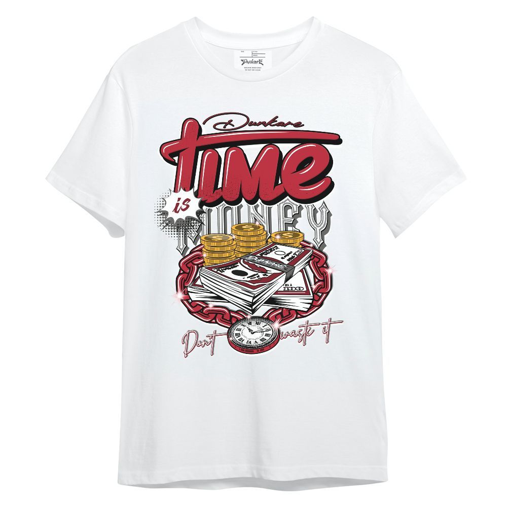 Shirt To Match Red Flint 13s - Time Is Money Unisex Shirt