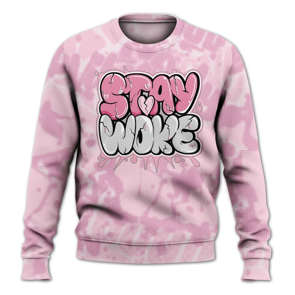 Sweatshirt To Match Orchid 4s - Stay And Woken Street All Over Print