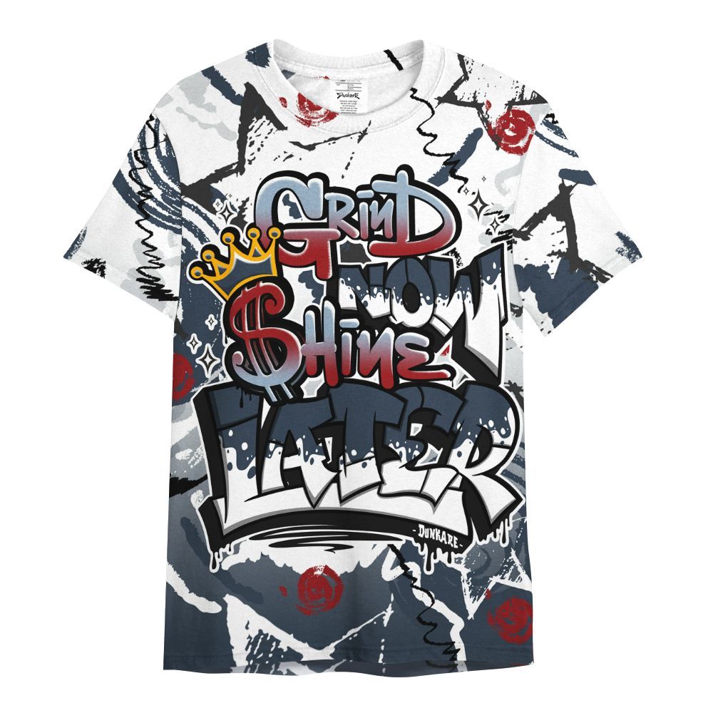 Shirt To Match Retro Olympic 6s - Grind Shine Later Drip All Over Print